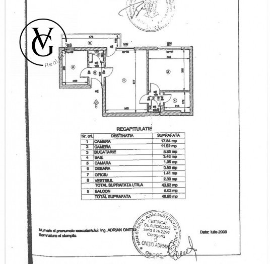 Apartament 2 camere - Ion Mihalache - Metrou 1 Mai