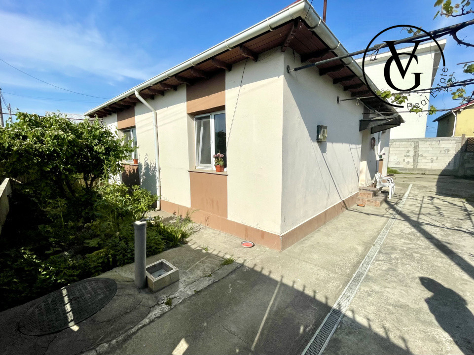 Casa la sol, 3 camere, 276mp teren, Oras Ovidiu