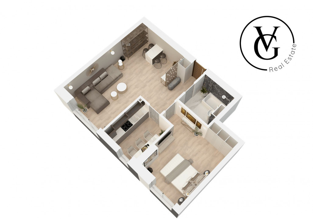 Apartament 2 camere - la cheie -Tomis Tower