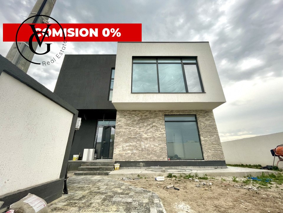 Vila P+1 cu terasa circulabila, 4 camere, vedere la lac, Ovidiu
