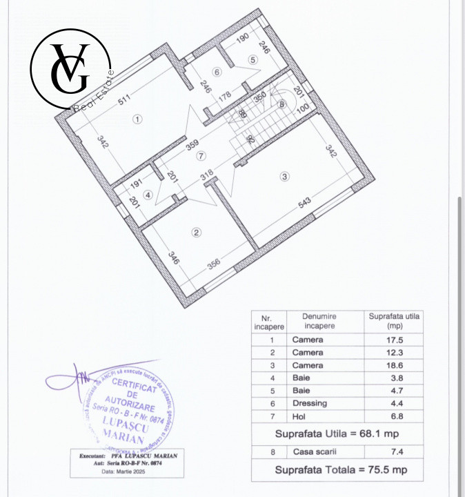 Vila P+1 cu terasa circulabila, 4 camere, vedere la lac, Ovidiu