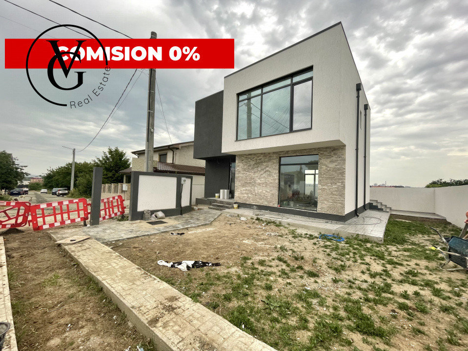 Vila P+1 cu terasa circulabila, 4 camere, vedere la lac, Ovidiu