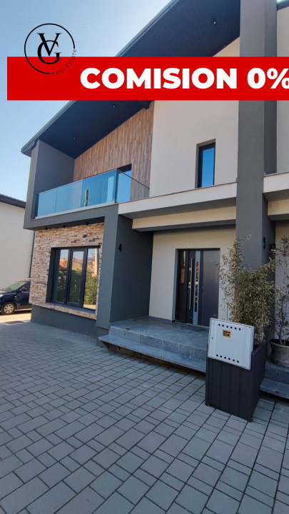 Duplex modern, 5 camere, la cheie, oras Ovidiu