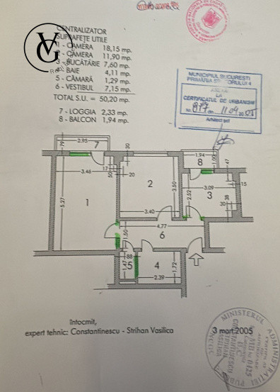 Apartament decomandat 2 camere în zona Tineretului
