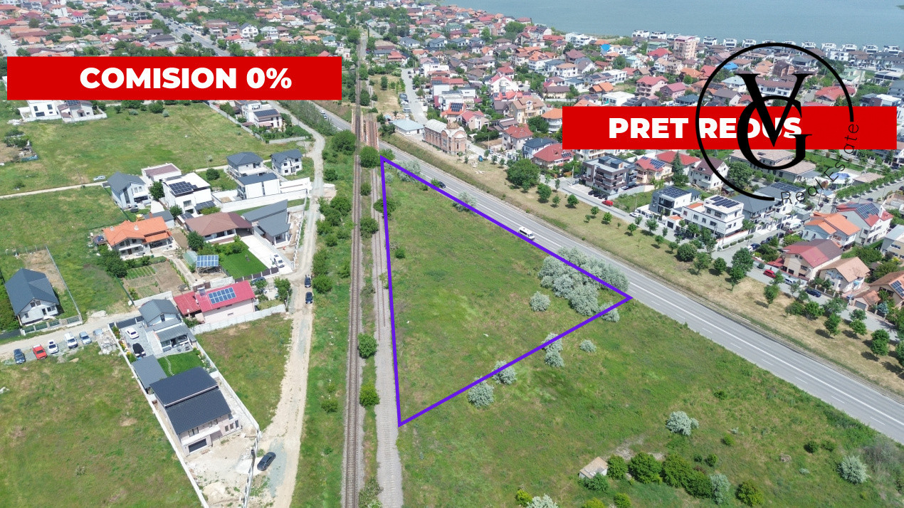 Teren intravilan -construcții-5224 mp-Ovidiu 