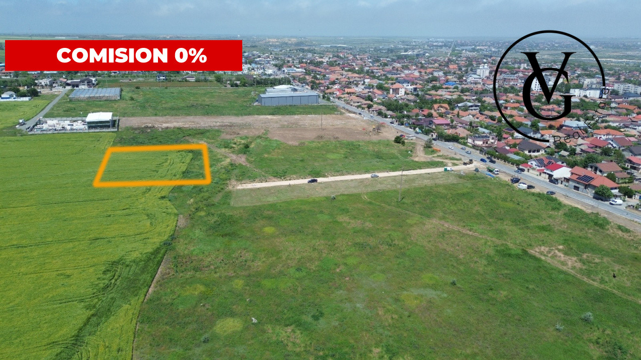Teren intravilan varianta Ovidiu 2000mp
