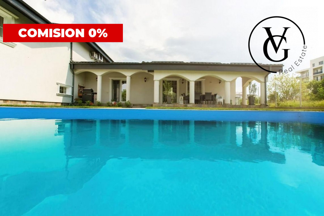 Vila ultramoderna cu piscina  Mamaia-Sat 0% comision 