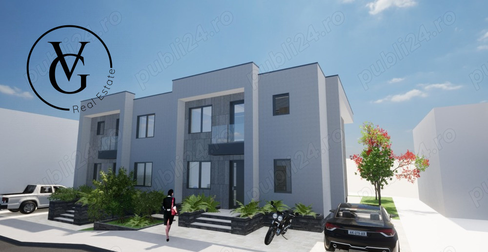 Duplex modern, 4 camere, oras Ovidiu Sud