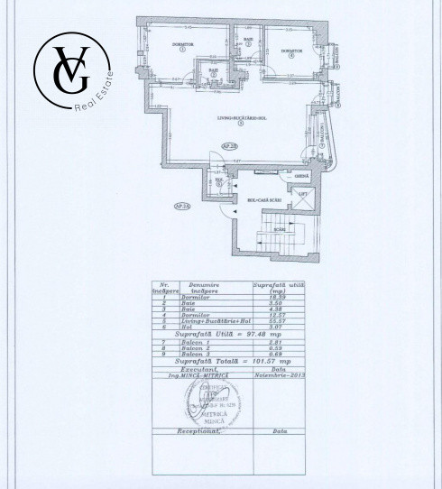 Apartament 3 camere - Zona Dacia Sector 2 -Comision 0%