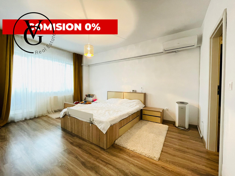 Apartament spațios de 3 camere în zona de Nord a Capitalei