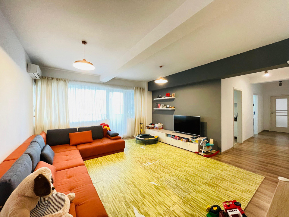 Apartament spațios de 3 camere în zona de Nord a Capitalei