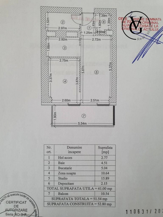Apartament cu 2 camere in ONE Mircea Eliade