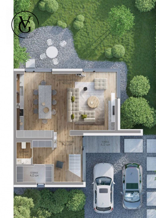 Vila Lux - 4 camere cartier Amber Forest