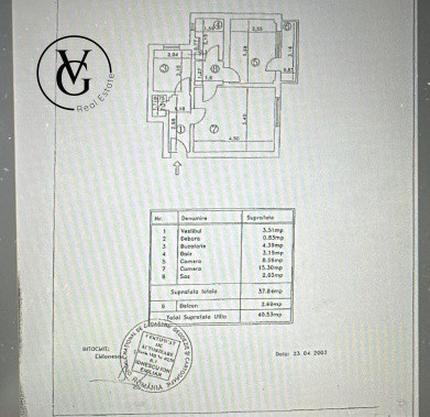 Apartament cu 2 camere, renovat - Piața Victoriei