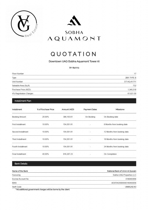 Apartament 3 camere in Emiratele Arabe Unite cu vedere la Oceanul Indian