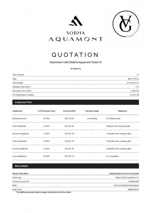 Apartament 3 camere in Emiratele Arabe Unite cu vedere la Oceanul Indian