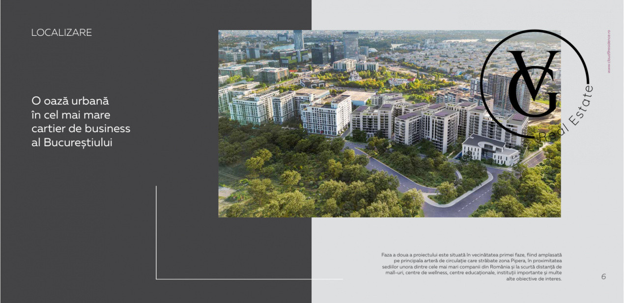 Apartament 2 camere Cloud 9 Pipera - bloc nou