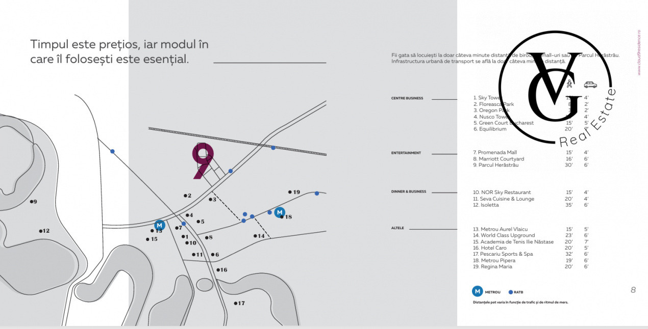 Apartament 2 camere Cloud 9 Pipera - bloc nou