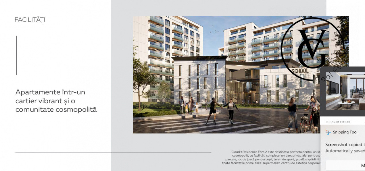 Apartament 2 camere Cloud 9 Pipera - bloc nou