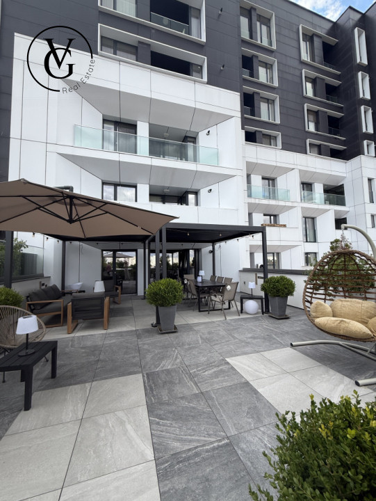 Apartament nou | 2 camere Barbu Văcărescu | terasa 72 mp 