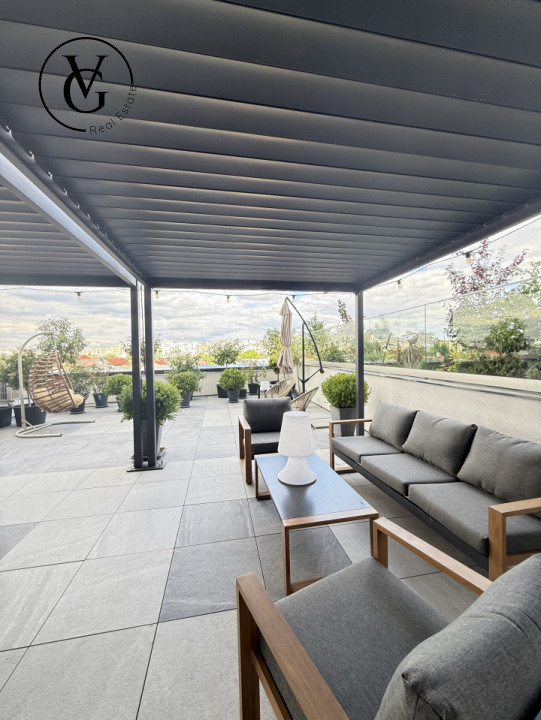 Apartament nou | 2 camere Barbu Văcărescu | terasa 72 mp 