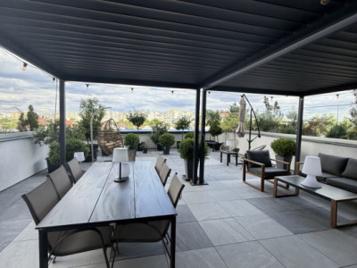 Apartament nou | 2 camere Barbu Văcărescu | terasa 72 mp 