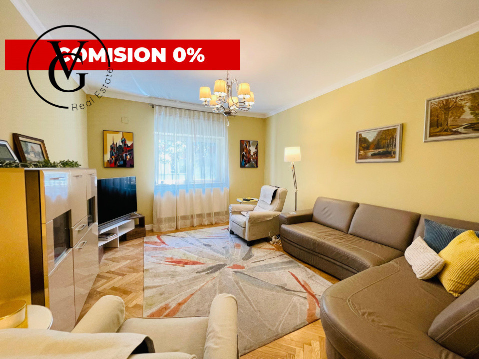Apartament decomandat de 3 camere în zona Dorobanți