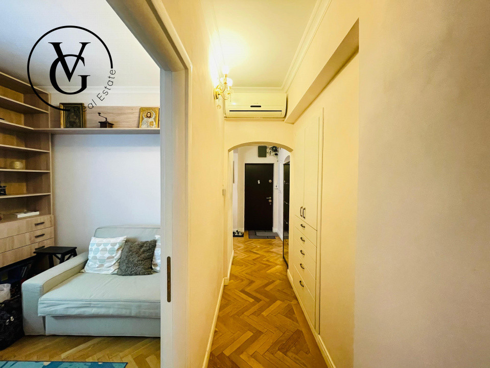 Apartament decomandat de 3 camere în zona Dorobanți