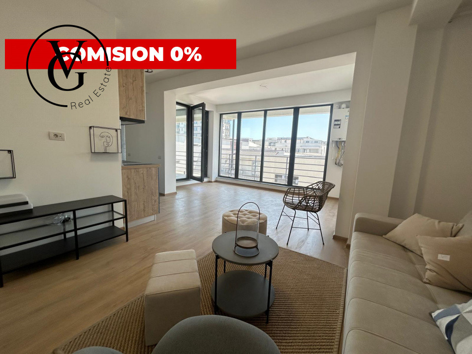 Apartament mobilat nou 2 camere 