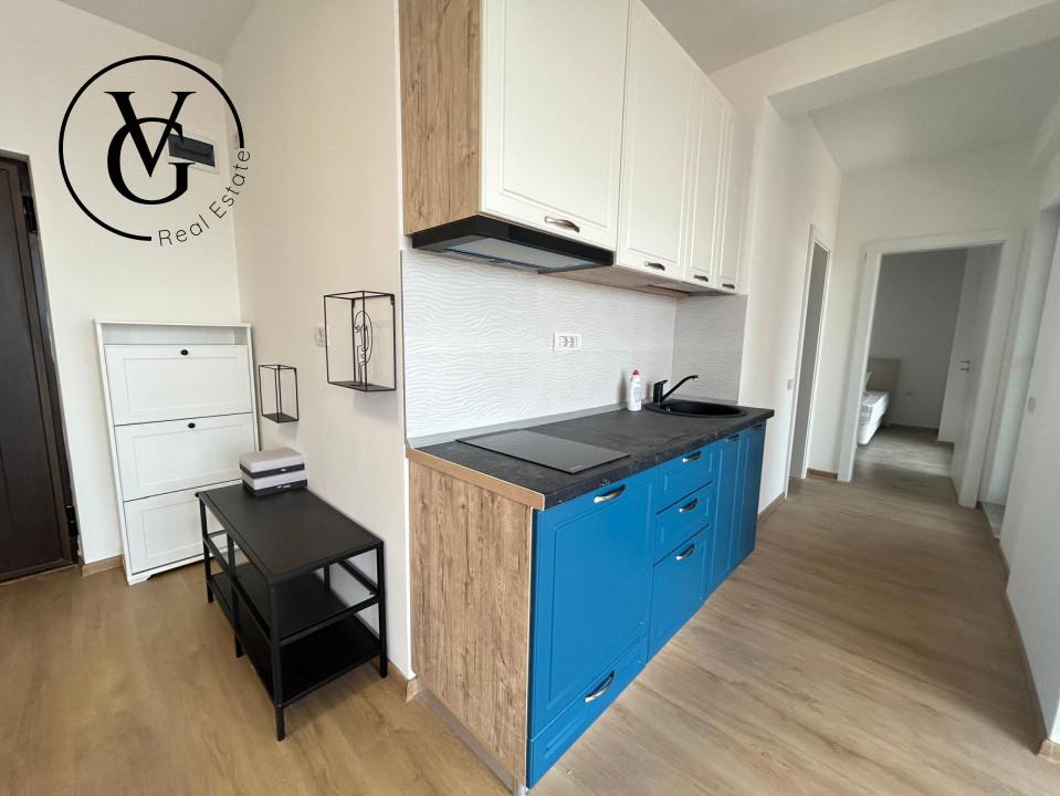 Apartament mobilat nou 2 camere 