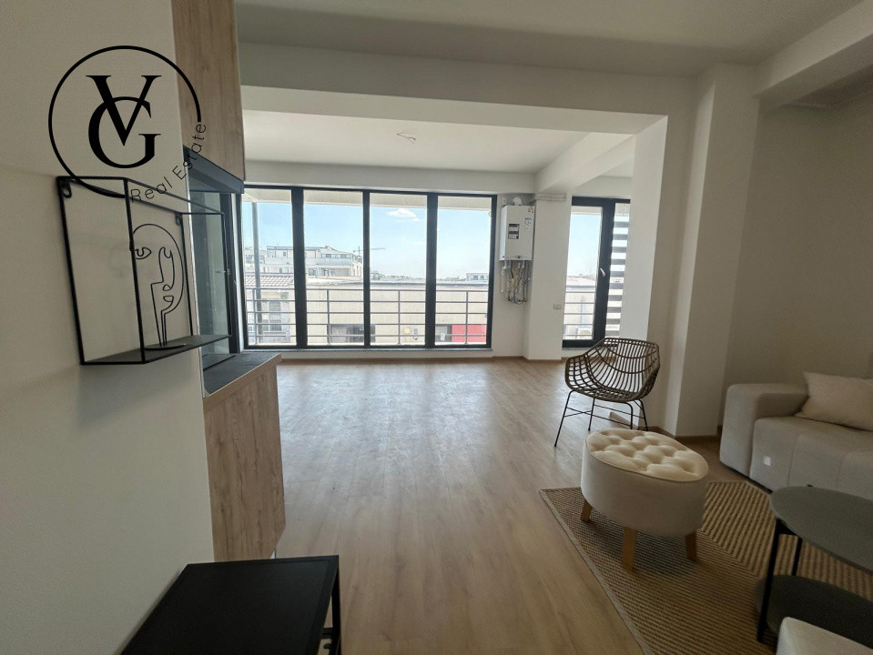 Apartament mobilat nou 2 camere 