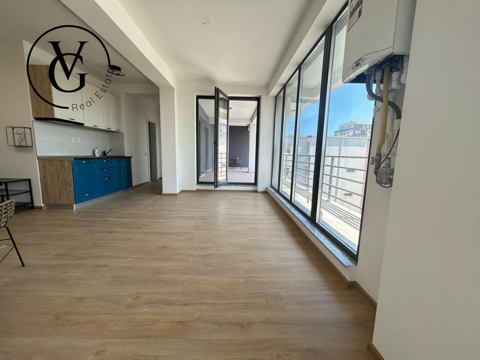 Apartament mobilat nou 2 camere 