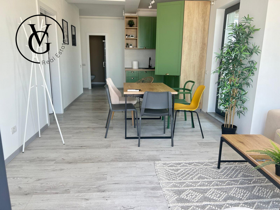 Apartament nou -  2 camere - vedere frontala la mare