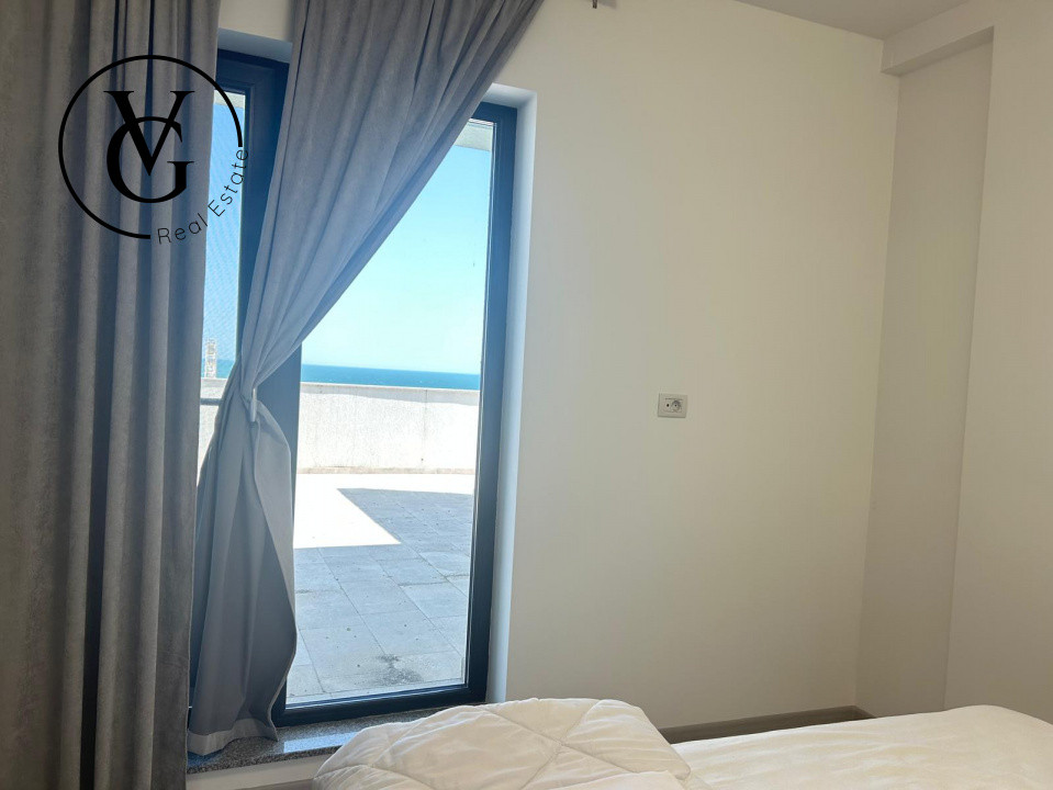 Apartament nou -  2 camere - vedere frontala la mare