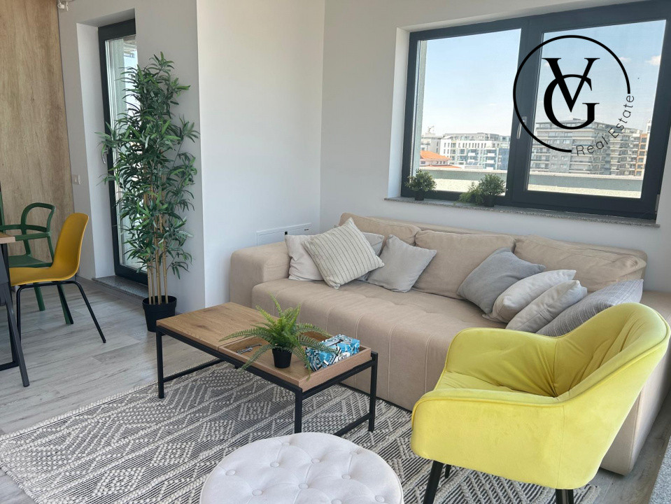 Apartament nou -  2 camere - vedere frontala la mare