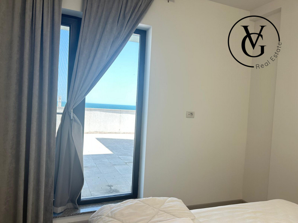 Apartament nou -  2 camere - vedere frontala la mare