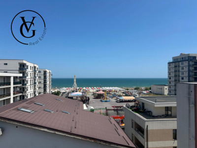 Apartament nou -  2 camere - vedere frontala la mare