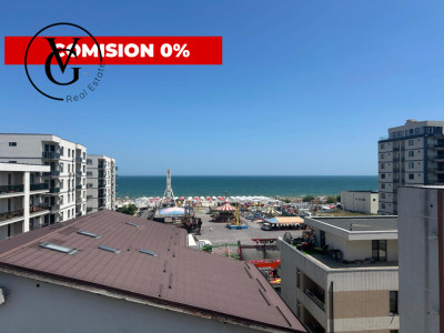 Apartament nou -  2 camere - vedere frontala la mare