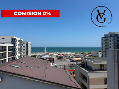 Apartament nou -  2 camere - vedere frontala la mare