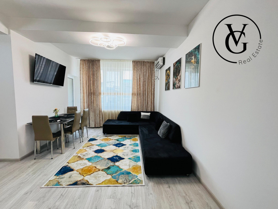 Apartament 2 camere complet mobilat si utilat în Mamaia Nord