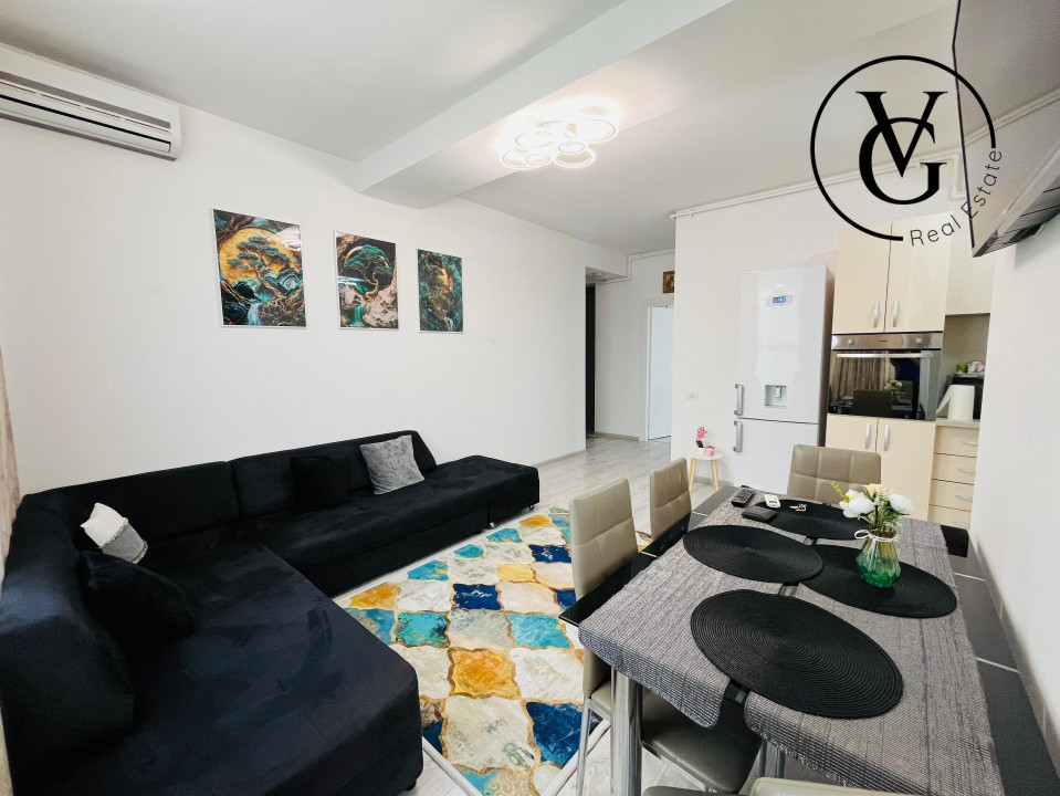 Apartament 2 camere complet mobilat si utilat în Mamaia Nord