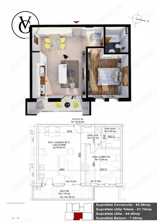 Apartament 2 camere | Mamaia Sat