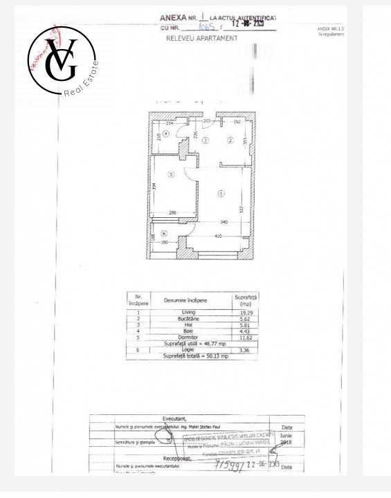 Apartament de lux 2 camere, Onix Blue