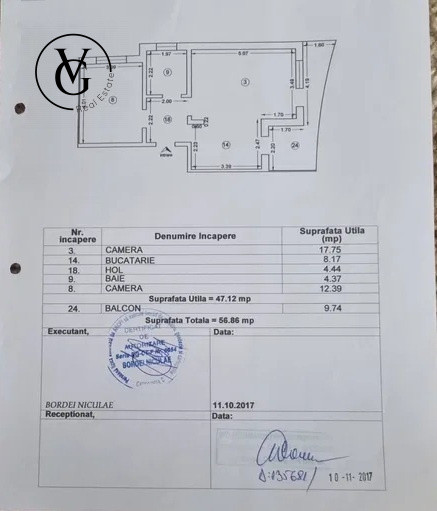 Vand apartament 2 camere Mamaia Nord - plaja Mackerel