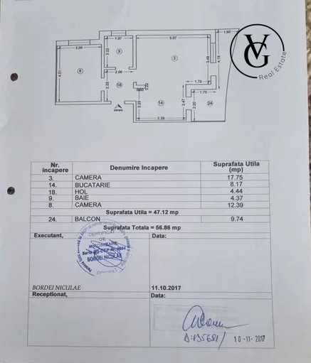 Vand apartament 2 camere Mamaia Nord - plaja Mackerel