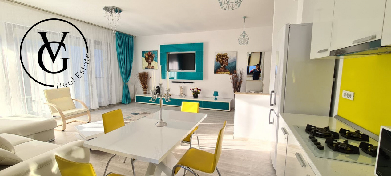 Apartament de lux 2 camere vedere mare situat pe Promenada