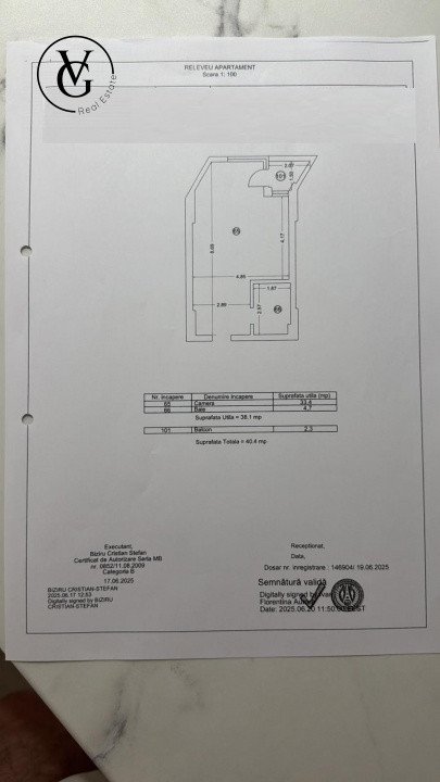Garsoniera Stefan Building - vedere mare
