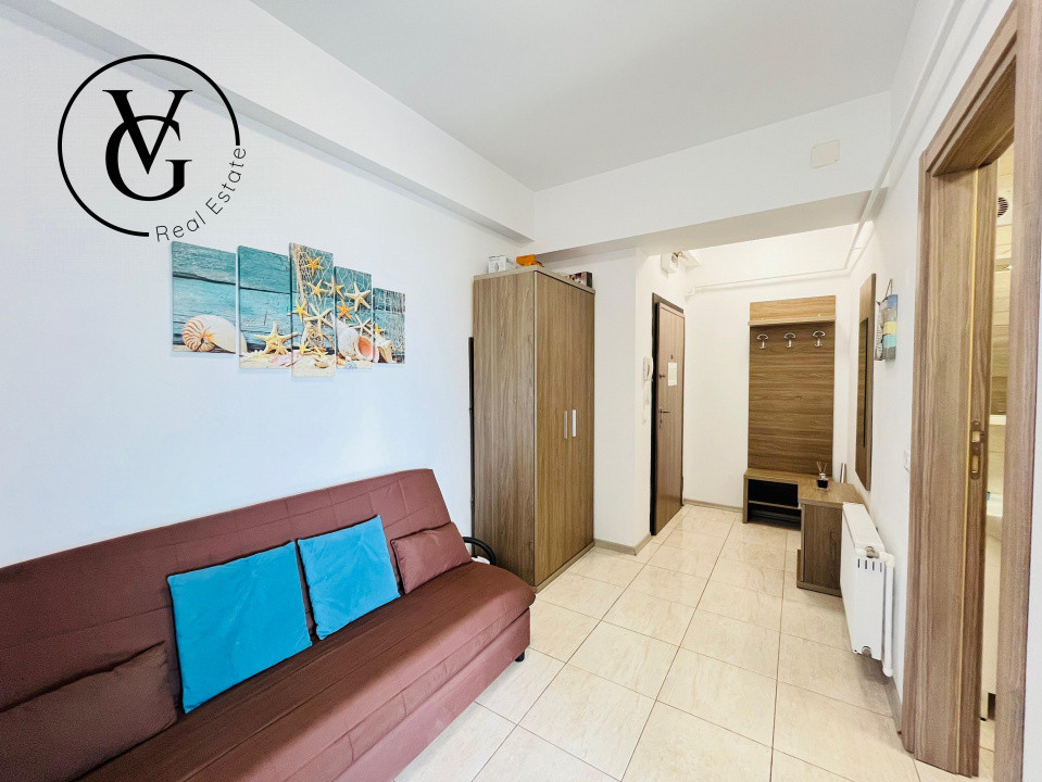 Apartament 2 camere în Mamaia - vedere frontală către lac