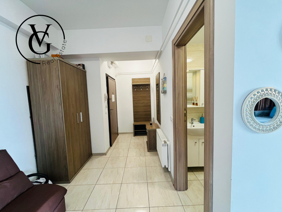 Apartament 2 camere în Mamaia - vedere frontală către lac