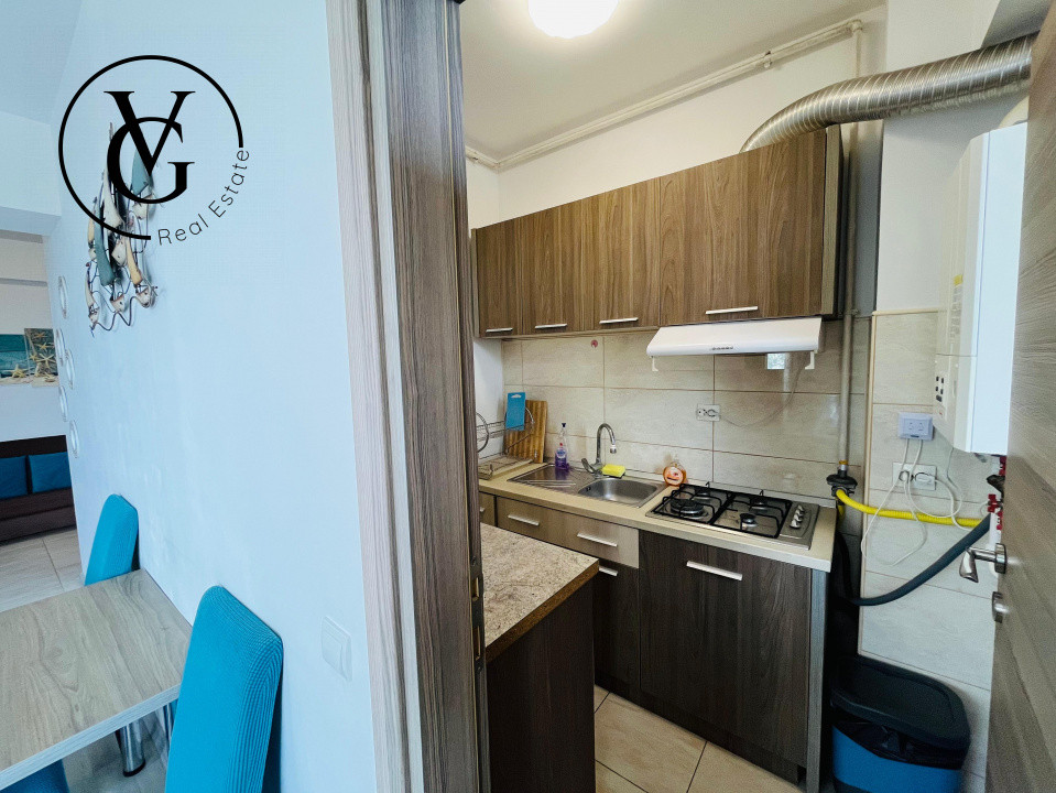 Apartament 2 camere în Mamaia - vedere frontală către lac